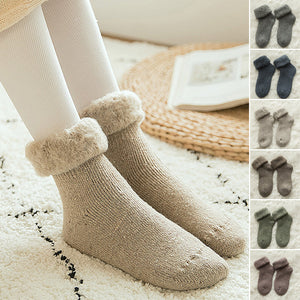 Warme und kuschelige Winterschlafsocken für Frauen