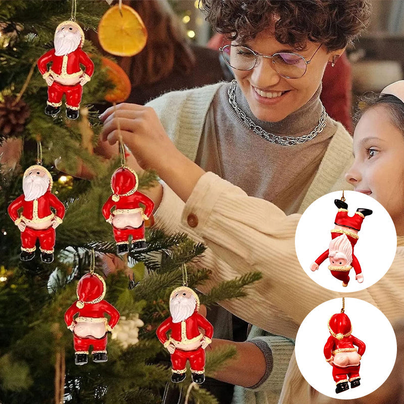 Verspielte Butt Santa Ornamente