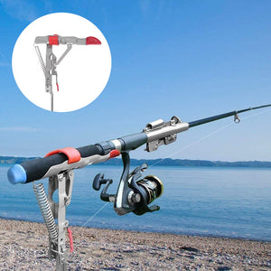 Automatischer Angelrutenhalter