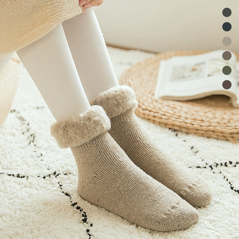 Warme und kuschelige Winterschlafsocken für Frauen