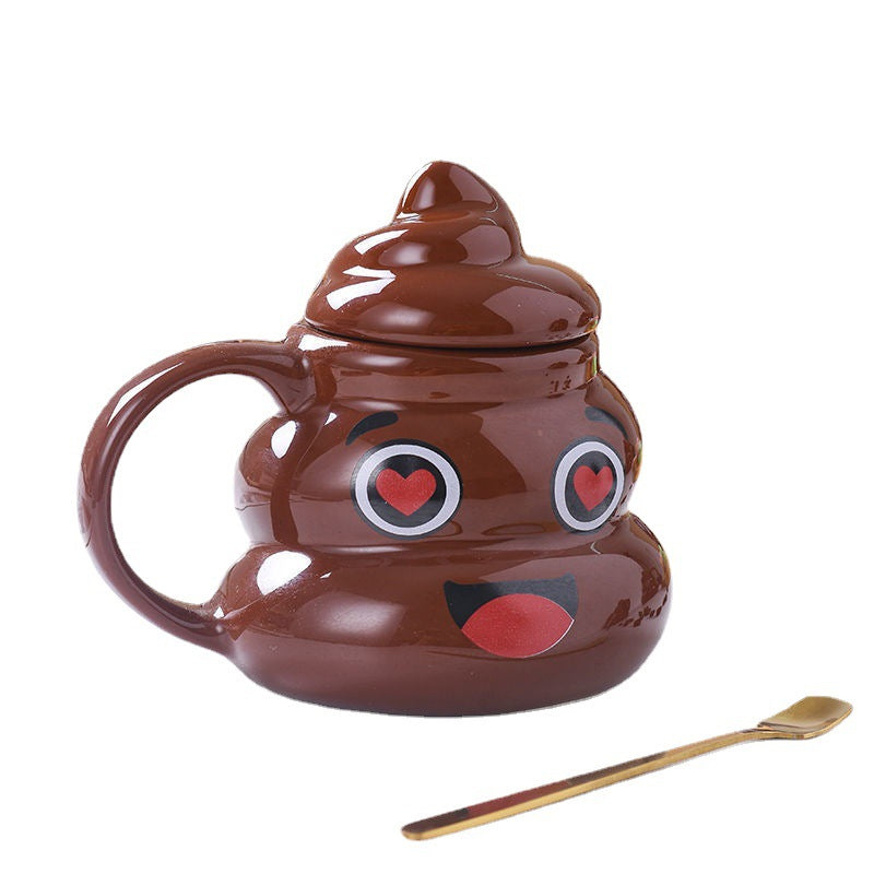 Frecher Streich Poop Keramik Becher