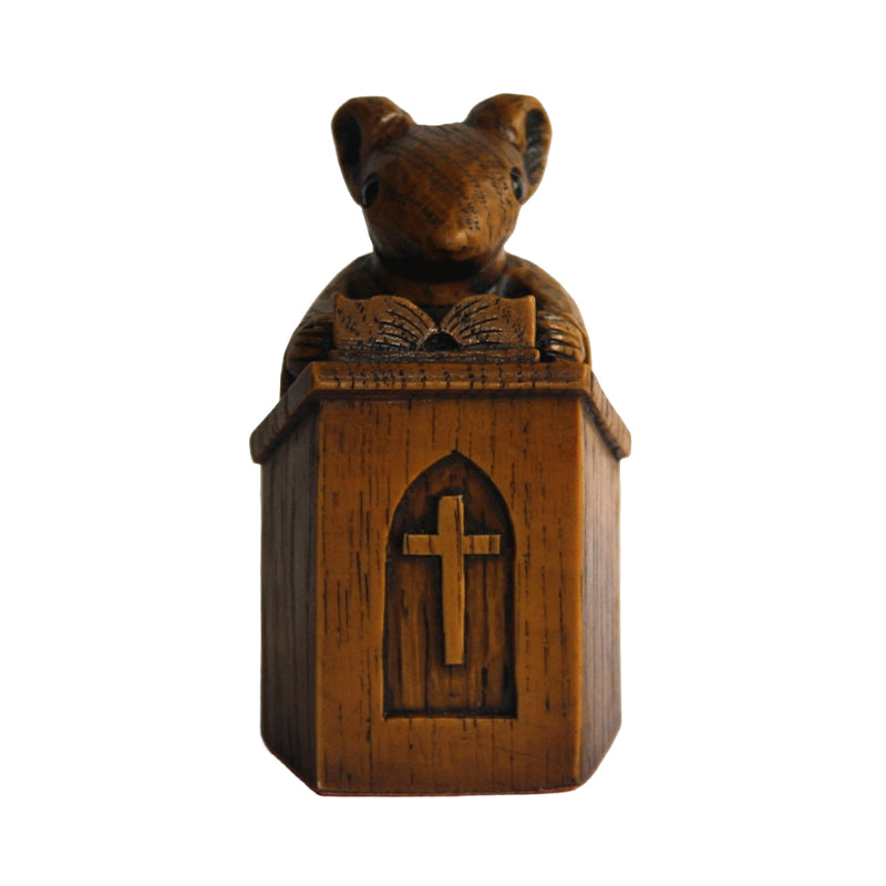 Kirche-Maus-Ornament