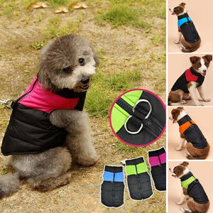 Hund Winter Warme Kleidung Zipper Hundeweste