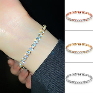 Funkelndes Moissanite-Armband