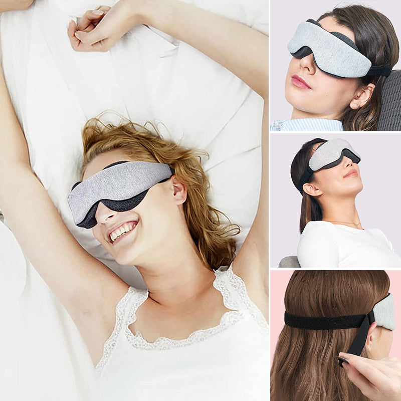 3D Tiefe Tasche Wimpernschutz Augenmaske