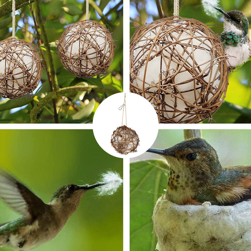 Handgefertigte Materialien für Vogelhäuschen und Vogelhäuschen