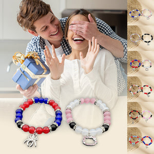 Magnetarmband mit Perlen