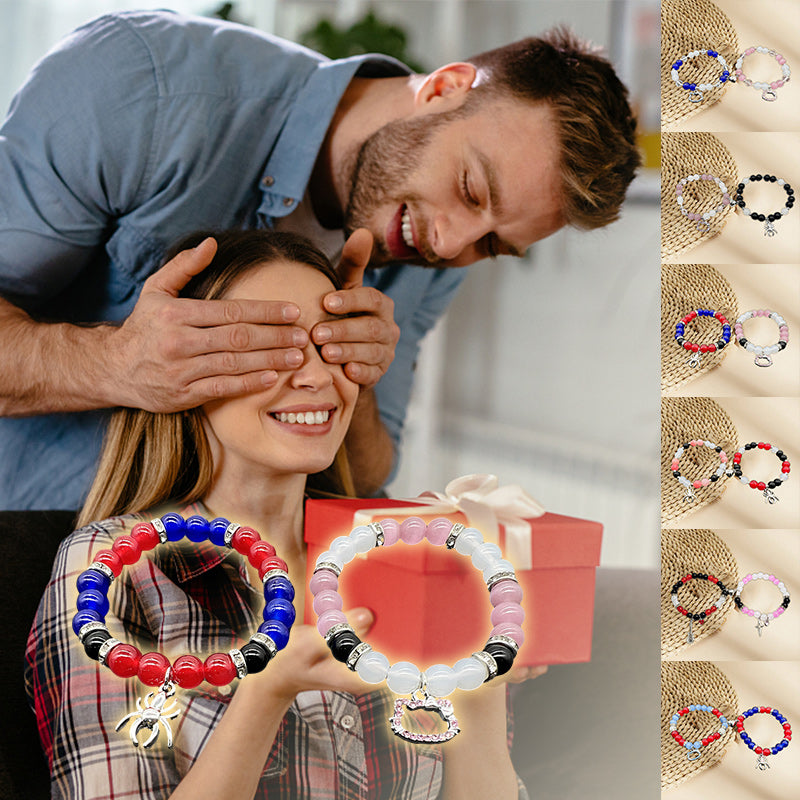 Magnetarmband mit Perlen