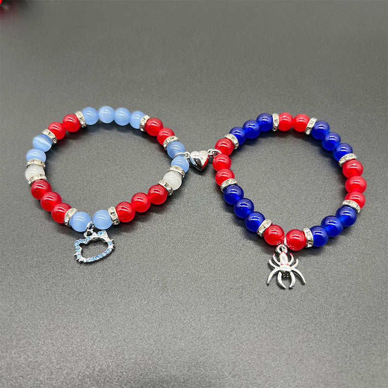 Magnetarmband mit Perlen