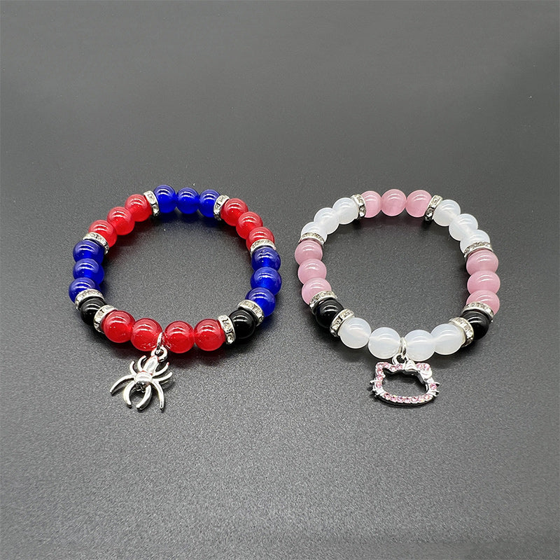 Magnetarmband mit Perlen